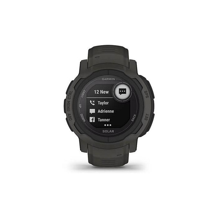 Garmin Instinct 2 Solar 45mm Negro Reloj Inteligente GPS Monitor Frecuencia Cardíaca Sumergible 10 ATM 11 Garmin Instinct 2 Solar 45mm Negro Reloj Inteligente GPS Monitor Frecuencia Cardíaca Sumergible 10 ATM 11