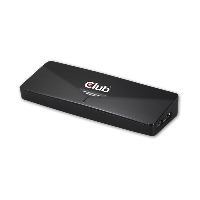 Club3D Docking Station USB 3.0 4K UHD Triple Pantalla (HDMI, DisplayPort, DVI) con Ethernet y USB Hub - Negro 0 Club3D Docking Station USB 3.0 4K UHD Triple Pantalla (HDMI, DisplayPort, DVI) con Ethernet y USB Hub - Negro 0