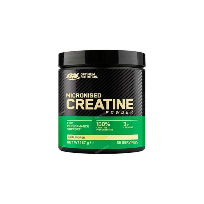 Optimum Nutrition Creatina Micronizada en Polvo 187g Sin Sabor