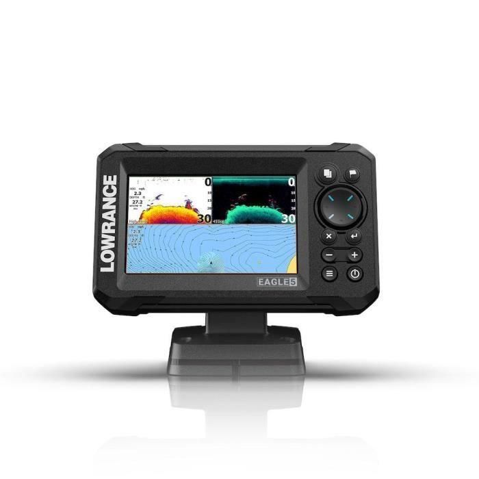 Sonda GPS combinada - LOWRANCE - Eagle 5 - Con transductor slipshot HD 3