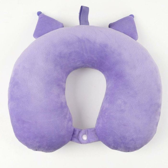 Cerdá Cojín de Viaje Hello Kitty Kuromi con Aplicaciones Púrpura 3