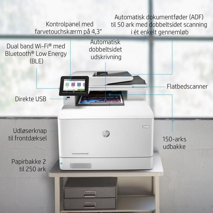HP Color LaserJet Pro M479fnw Impresora Multifunción Profesional Láser Color con Fax, Red y WiFi para Oficina 25