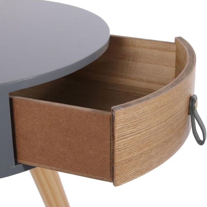 Mesa Con Cajón Gr Home Deco Factory diámetro 35 cm altura 46,5 cm 4