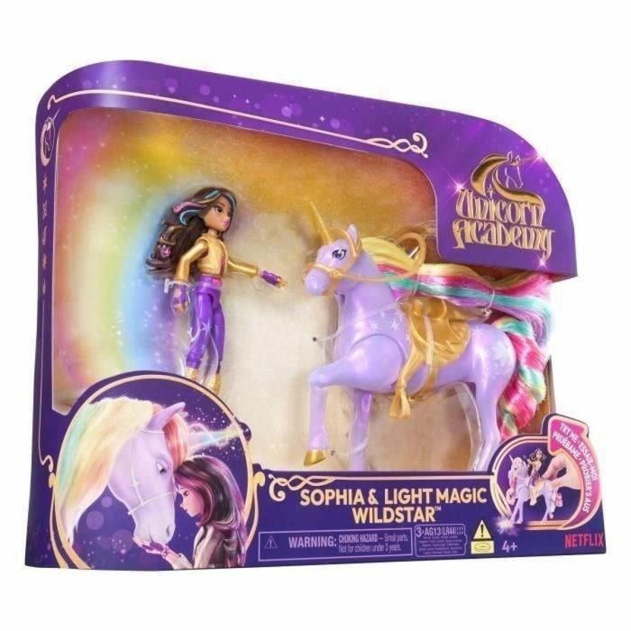 Spin Master Muñeca Sophia 11 cm con Unicornio Wildstar con Luces y Silla de Montar Desmontable 3 Spin Master Muñeca Sophia 11 cm con Unicornio Wildstar con Luces y Silla de Montar Desmontable 3