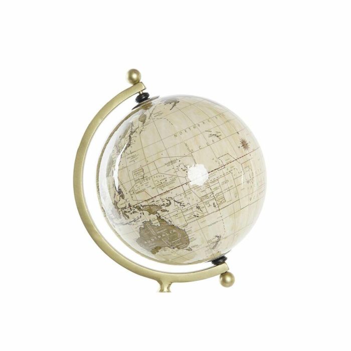 Globo Terraqueo Vintage DKD Home Decor Dorado 20 x 51 x 24 cm 3