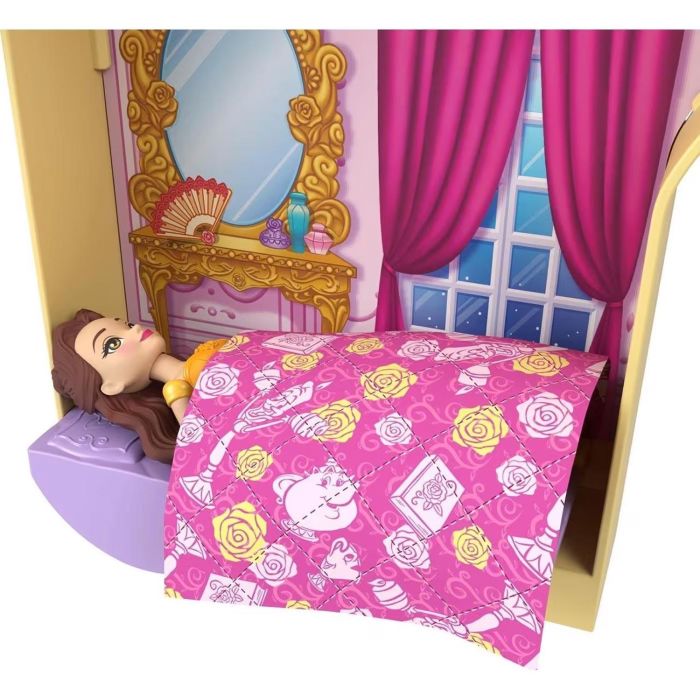 Mattel Jdp54 Castillo de Juego Disney Princess La Bella y la Bestia - Casa de Muñecas con Figuras Sra. Potts Chip Lumière 4 Mattel Jdp54 Castillo de Juego Disney Princess La Bella y la Bestia - Casa de Muñecas con Figuras Sra. Potts Chip Lumière 4