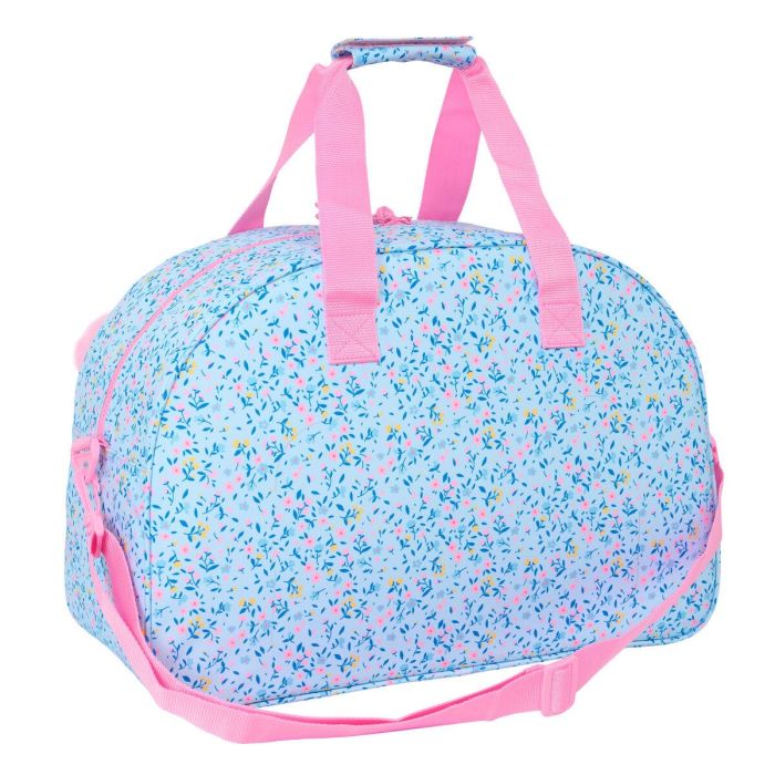 Bolsa de Deporte Vicky Martín Berrocal Paraíso Rosa Azul claro 48 x 33 x 21 cm 2