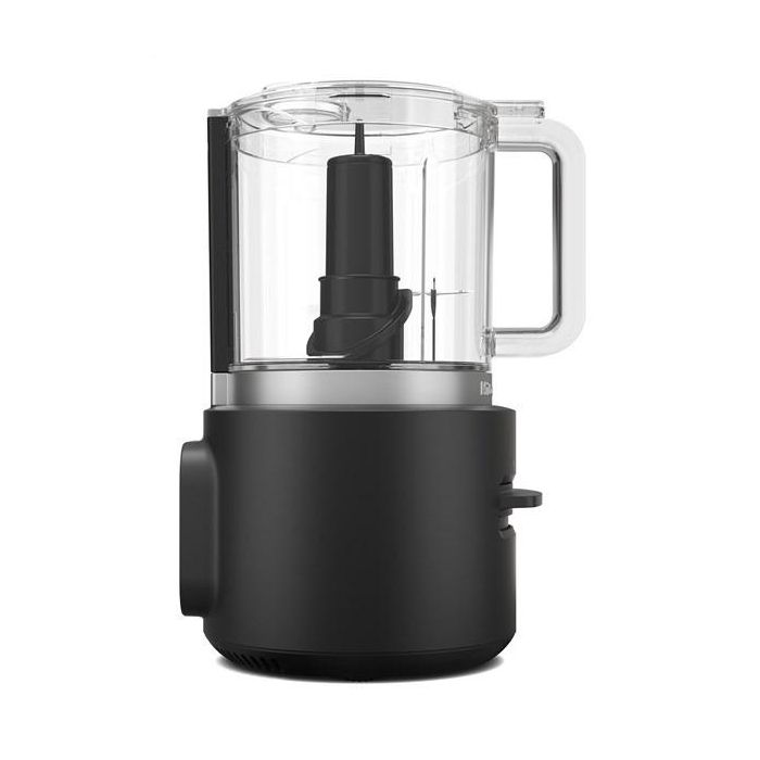 KitchenAid Picadora Inalámbrica 5KFCR500BM sin Batería Negro Mate 1.18 L 2