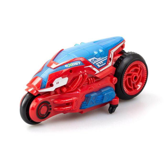EXOST MOTODRIFT X LED AAAOS97004 - Moto Teledirigida 2.4 GHz 1:18, Roja 23 cm - Para Niños +5 Años 9