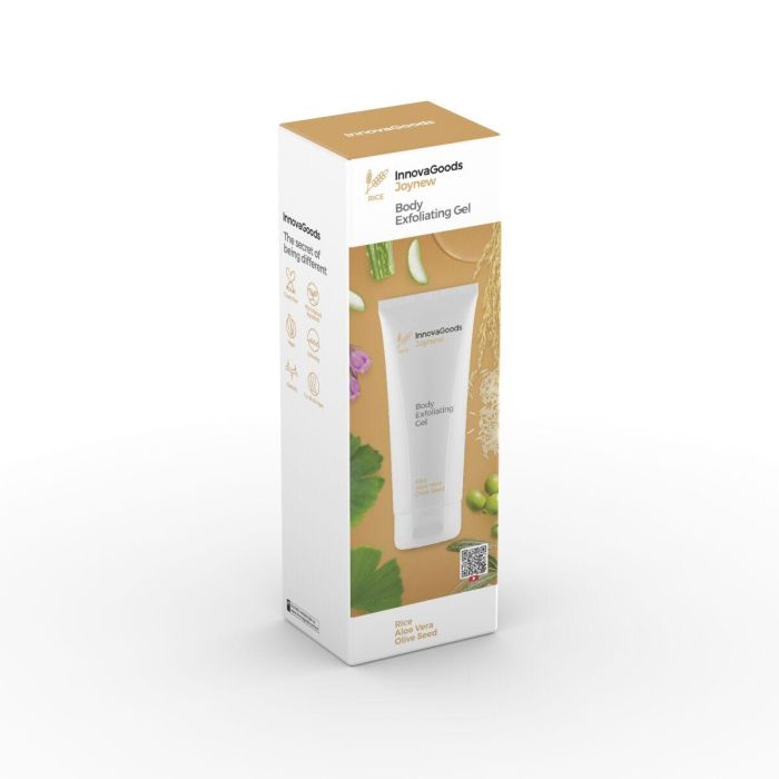 Gel Exfoliante Corporal Rice Joynew InnovaGoods 200 ml 1 Gel Exfoliante Corporal Rice Joynew InnovaGoods 200 ml 1