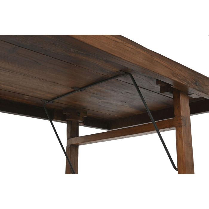 Mesa Plegable Home ESPRIT Natural Madera Reciclada 240 x 90 x 77 cm 3