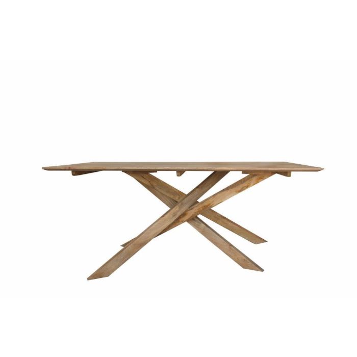 DKD Home Decor Mesa Comedor Natural Mango 180 x 76 x 90 cm 1