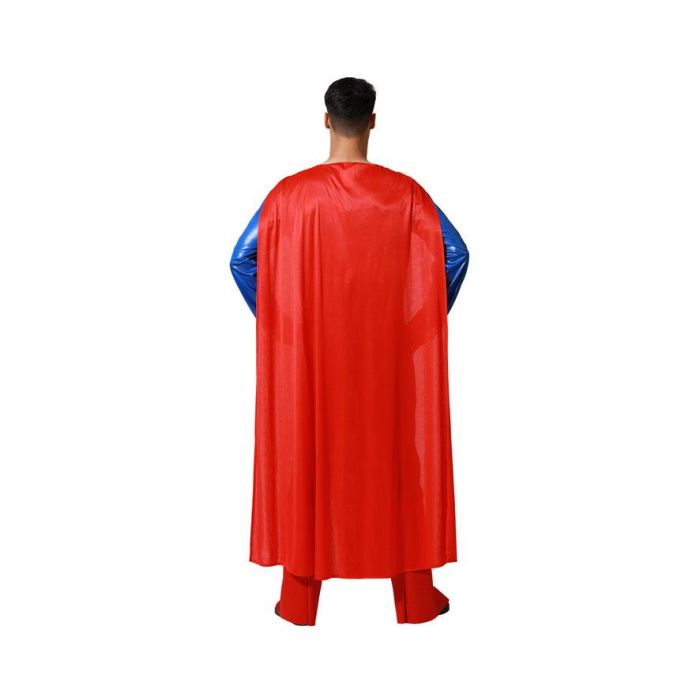 Disfraz Heroe Comic Azul Adulto Superpoderes M-L 2