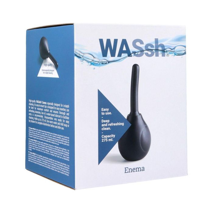 Lavativa Con Tapón Anal Expandible Virgite Negro 275 ml 3 Lavativa Con Tapón Anal Expandible Virgite Negro 275 ml 3