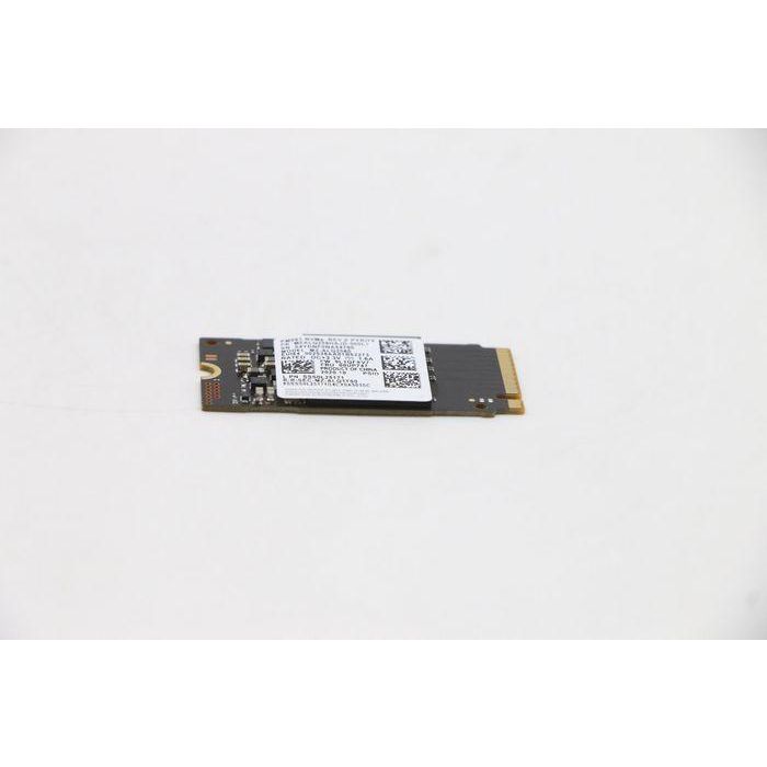 Lenovo M.2 2242 SSD with 256GB capacity, PCIe 3x4 NVMe interface, designed for Lenovo systems, enhances data access speed. 6