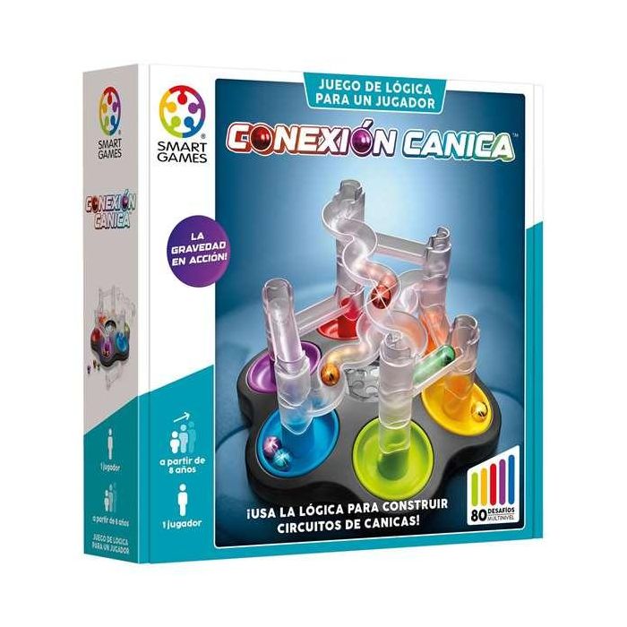 Ludilo Conexión Canica - Juego de Lógica para Construir Circuitos de Canicas con 80 Desafíos (en Español) Ludilo Conexión Canica - Juego de Lógica para Construir Circuitos de Canicas con 80 Desafíos (en Español)