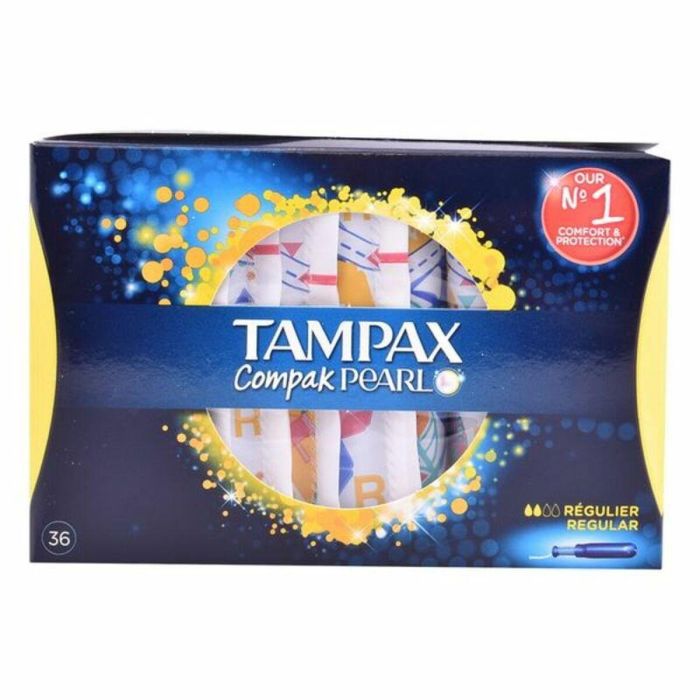 Tampax Pearl Compak Tampón Regular Tampax Pearl Compak Tampón Regular