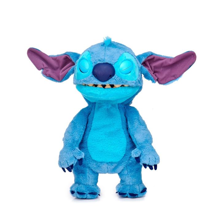 Disney Peluche Stitch FX de 30 cm, Adorable Peluche Interactivo con Sonidos y Reacciones, Edad Recomendada +3 Años 2