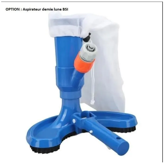 Bsi BSI5420046601859 Pértiga Telescópica de Aluminio 1-3 Metros Azul Unisex 3