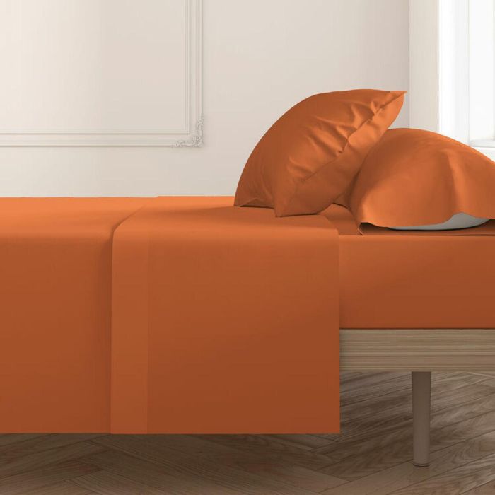 Sábana Encimera Happy Home MixColors Naranja Cama de 120