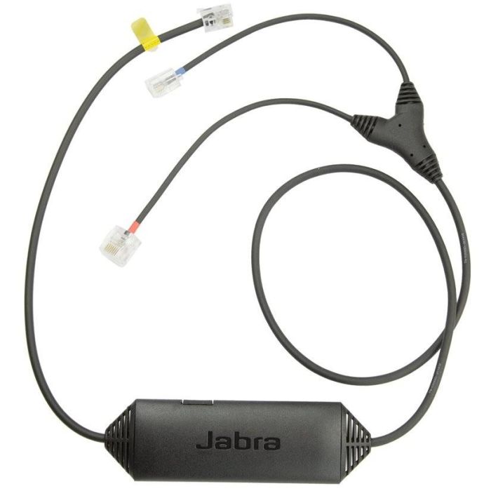 Jabra 14201-47 Link EHS Adapter para teléfonos de escritorio NEC DT900 Series, compatible con Jabra Pro 920, 925, 9400, Engage 65, 75