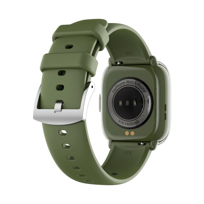 Myphone Reloj Smartwatch Watch Pastel Silver Green, Pantalla AMOLED 1.75", Bluetooth 5.3, Resistencia IP67, Monitoreo de Salud 2 Myphone Reloj Smartwatch Watch Pastel Silver Green, Pantalla AMOLED 1.75", Bluetooth 5.3, Resistencia IP67, Monitoreo de Salud 2