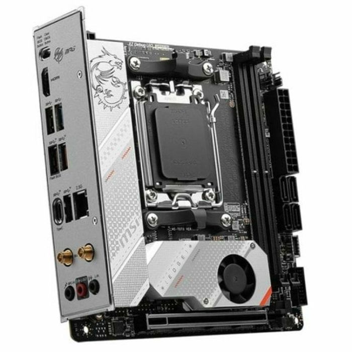 MSI Placa Base MPG B650I Edge WiFi, Socket AM5, Chipset AMD B650, DDR5, Mini-ITX 22 MSI Placa Base MPG B650I Edge WiFi, Socket AM5, Chipset AMD B650, DDR5, Mini-ITX 22