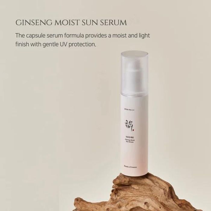 Beauty Of Joseon Ginseng Moist Sun Serum SPF50+ (50 ml) para Mujer 5