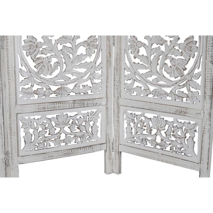 Biombo DKD Home Decor Blanco Madera de mango Madera MDF 150 x 2 x 180 cm 4 Biombo DKD Home Decor Blanco Madera de mango Madera MDF 150 x 2 x 180 cm 4