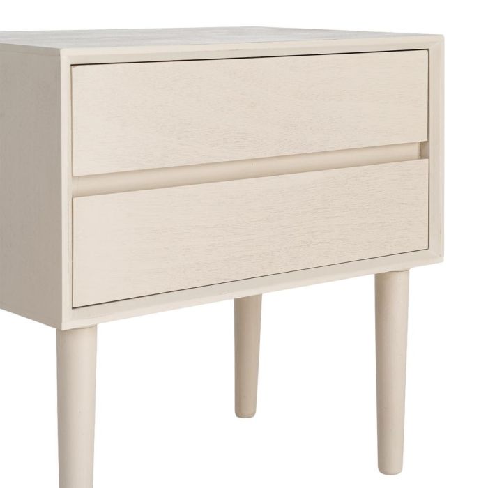 Mesita Crema Dm Dormitorio 50 X 35 X 50 cm