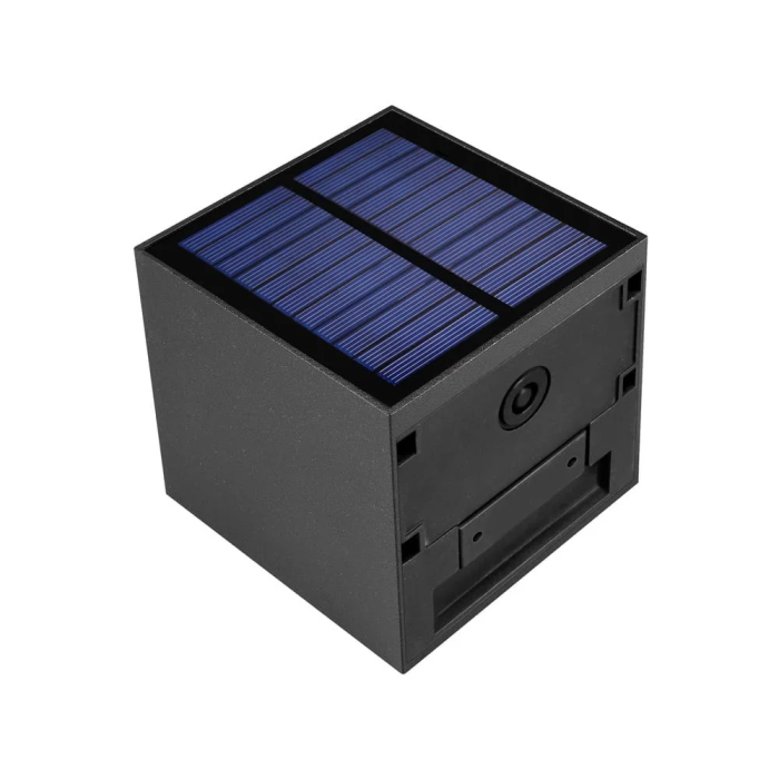 Aplique LED Solar Exterior 1.5W Batería 3,7V Detector Movimiento IP65 1