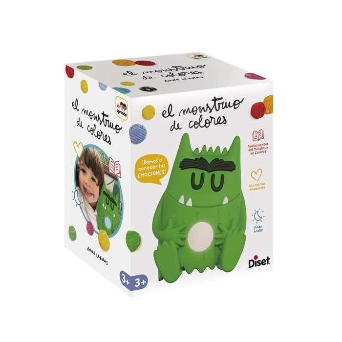 Muñeco cuentacuentos el monstruo de colores. con sonido y modo noche con luz. incluye 10 actividades originales. 15,5x11,5x18,5 cm 1 Muñeco cuentacuentos el monstruo de colores. con sonido y modo noche con luz. incluye 10 actividades originales. 15,5x11,5x18,5 cm 1