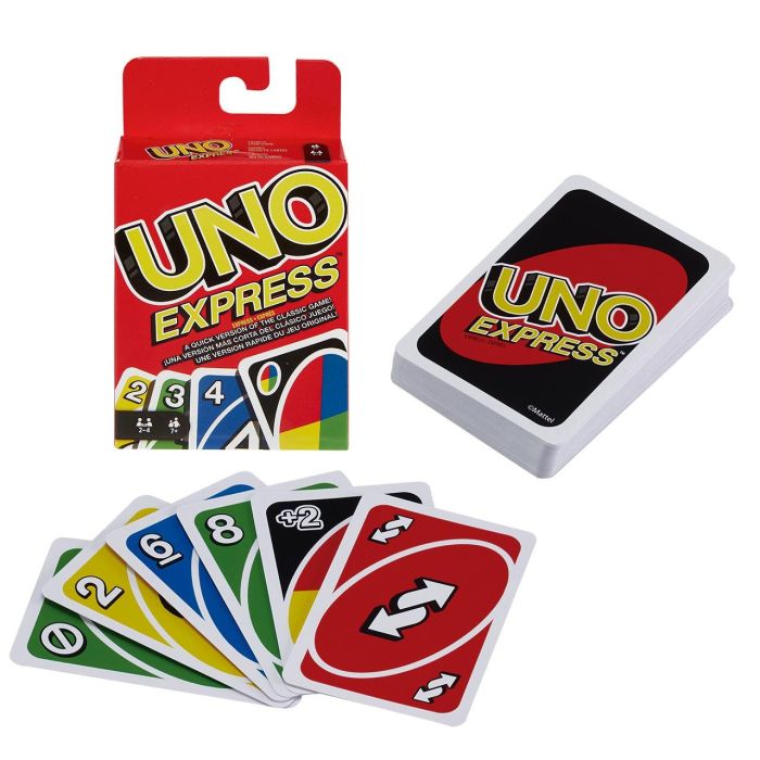 Juego Uno Express Gdr45 Mattel Games