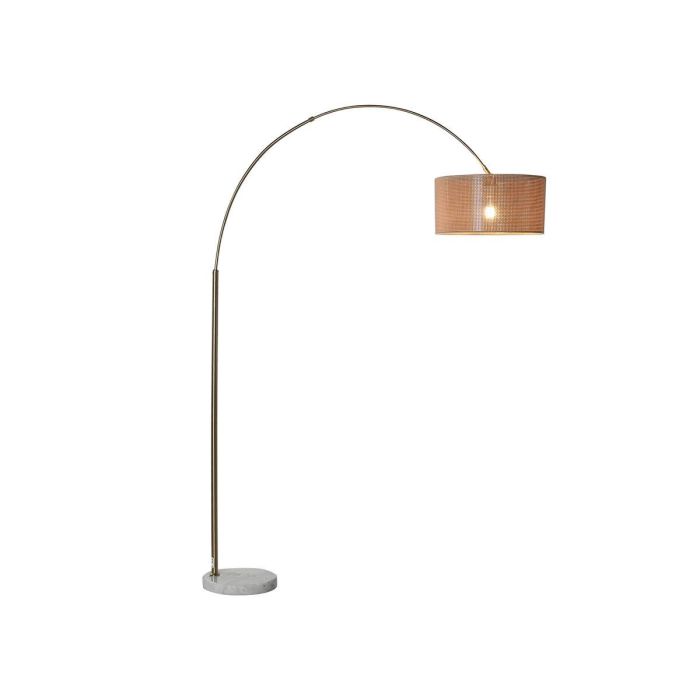 Lampara Pie Moderno DKD Home Decor Natural Blanco 40 x 193 x 126 cm 1 Lampara Pie Moderno DKD Home Decor Natural Blanco 40 x 193 x 126 cm 1