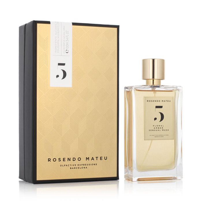 Perfume Unisex Rosendo Mateu EDP Nº 5 Floral, Amber, Sensual Musk 100 ml Perfume Unisex Rosendo Mateu EDP Nº 5 Floral, Amber, Sensual Musk 100 ml