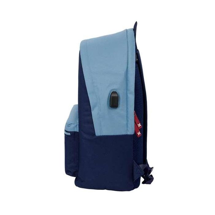 Mochila Safta Doble Para Portatil 15,6-' + Usb Munich Royal 440x310x180 mm 7 Mochila Safta Doble Para Portatil 15,6-' + Usb Munich Royal 440x310x180 mm 7