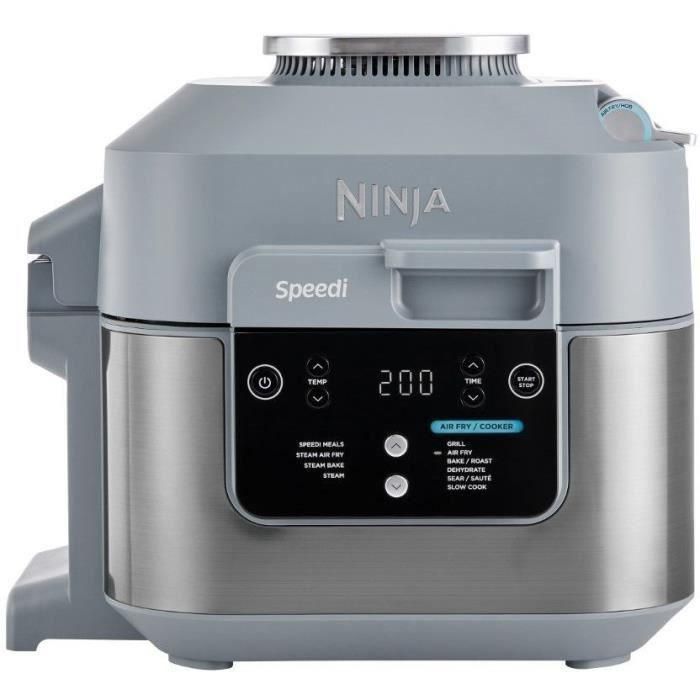 Freidora sin aceite - Ninja Speedi - ON400EU - Olla rápida 10 en 1, Air Fryer, Air Fryer, Multicooker - 5,7 L Freidora sin aceite - Ninja Speedi - ON400EU - Olla rápida 10 en 1, Air Fryer, Air Fryer, Multicooker - 5,7 L