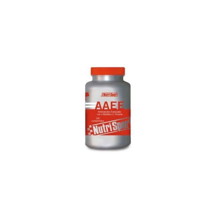 NUTRISPORT AAEE Aminoácidos Esenciales 1g 100 Comprimidos para Regeneración Muscular y Síntesis Proteica