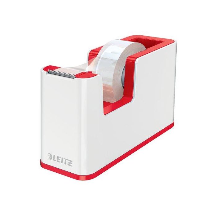 Portarrollos Leitz Wow Dualc/Cinta Rojo Y Blanco