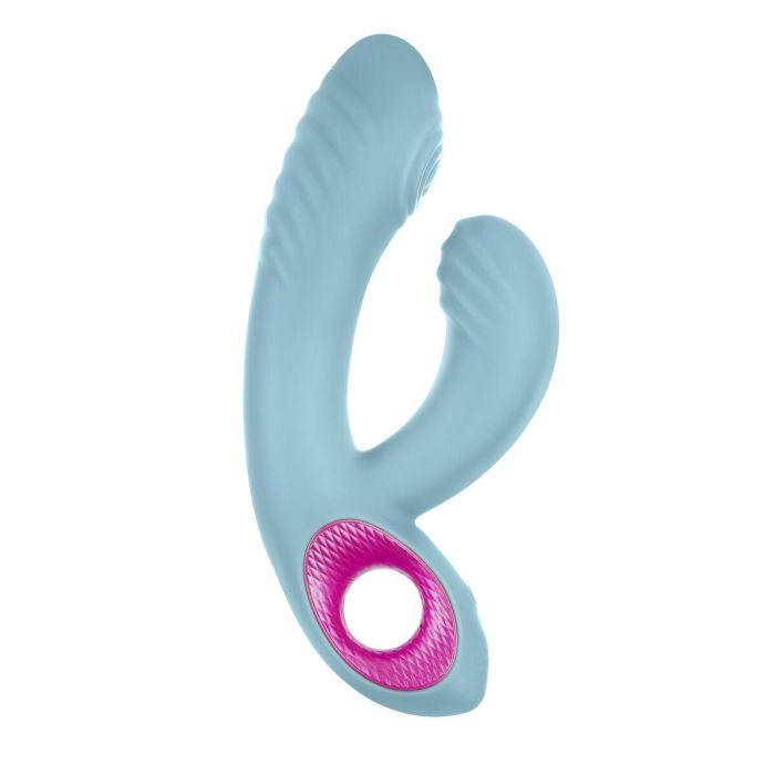 Vibrador Punto G FemmeFunn Cora Azul 10 Vibrador Punto G FemmeFunn Cora Azul 10
