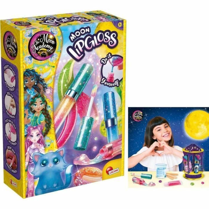 THE MOON ACADEMY LIS8008324110643 - Kit de ocio creativo Brillo de labios con componentes y frascos de brillo de labios 4