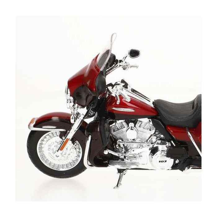 Maisto Harley Davidson Electra Glide Moto a Escala 1:12 de Metal 4