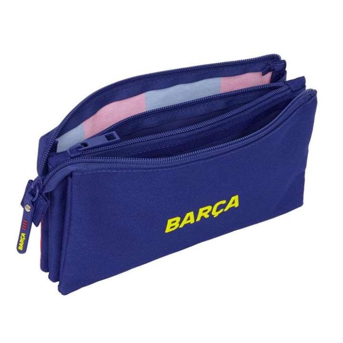Safta Estuche Portatodo Escolar Triple Cremallera F.C. Barcelona 1ª Equipación 25-26 120x220x30 mm 2 Safta Estuche Portatodo Escolar Triple Cremallera F.C. Barcelona 1ª Equipación 25-26 120x220x30 mm 2