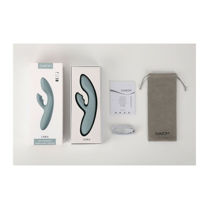 Vibrador Doble Estimulación Svakom Ciruela 6 Vibrador Doble Estimulación Svakom Ciruela 6