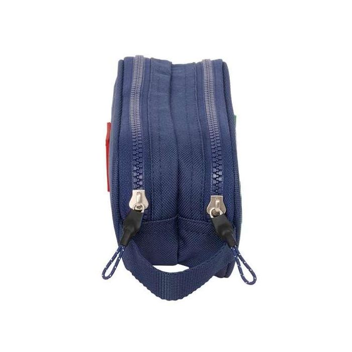 Portatodo Doble Benetton Flag Azul marino 21 x 8 x 6 cm 2