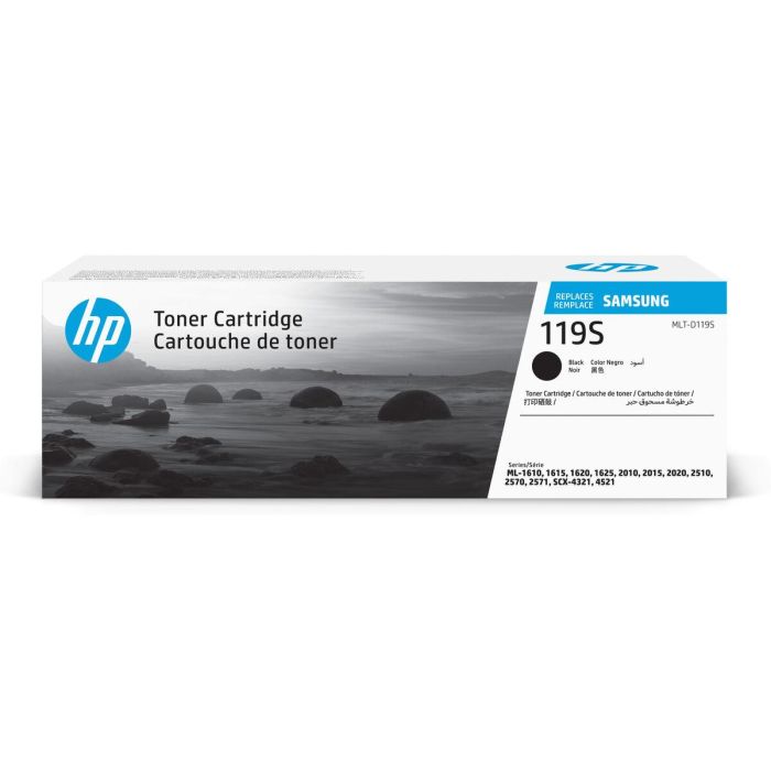 Samsung Ml-1610-Ml-2010-Ml-2510 Toner Negro Mltd119S-Els