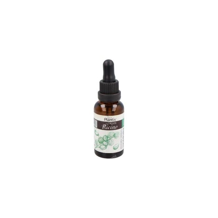 Plantis Aceite de Ricino 30ml - Piel Seca, Cabello, Uñas, Cejas y Pestañas. Emoliente, Humectante y Regenerante