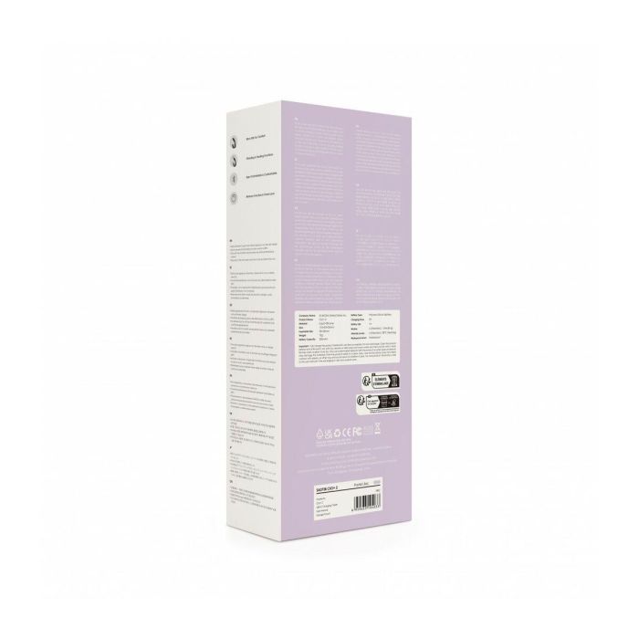 Vibrador Doble Estimulación Svakom Lila 7 Vibrador Doble Estimulación Svakom Lila 7
