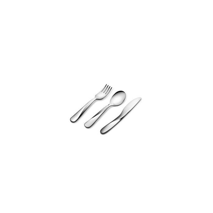 Alessi UNS06S3 Giro Kids Set de 4 Cubiertos en Acero Inoxidable 18/10 para Niños 1 Alessi UNS06S3 Giro Kids Set de 4 Cubiertos en Acero Inoxidable 18/10 para Niños 1