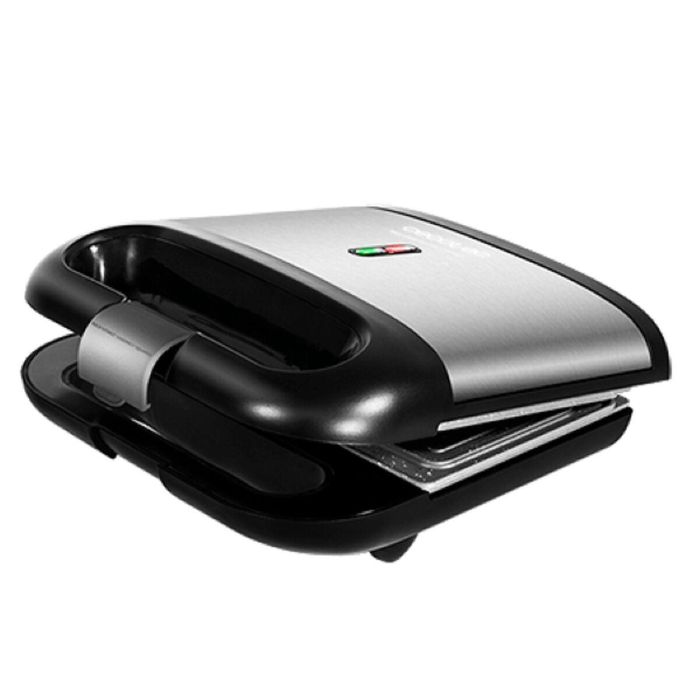 Sandwichera Cecotec Rock´nToast 750W Negro Inox 750 W Sandwichera Cecotec Rock´nToast 750W Negro Inox 750 W